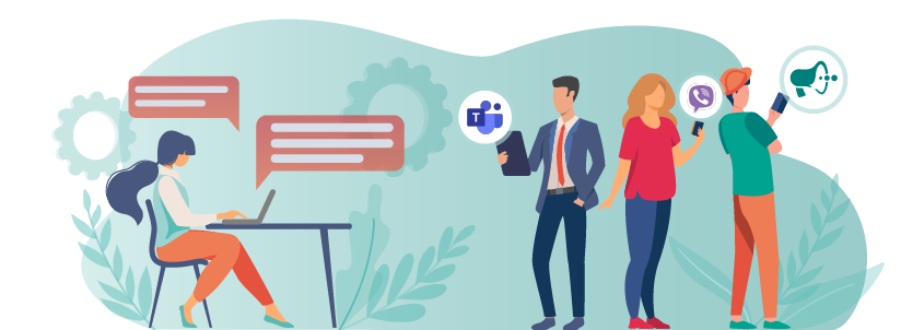 CHEQ - multiplatform internal communication app