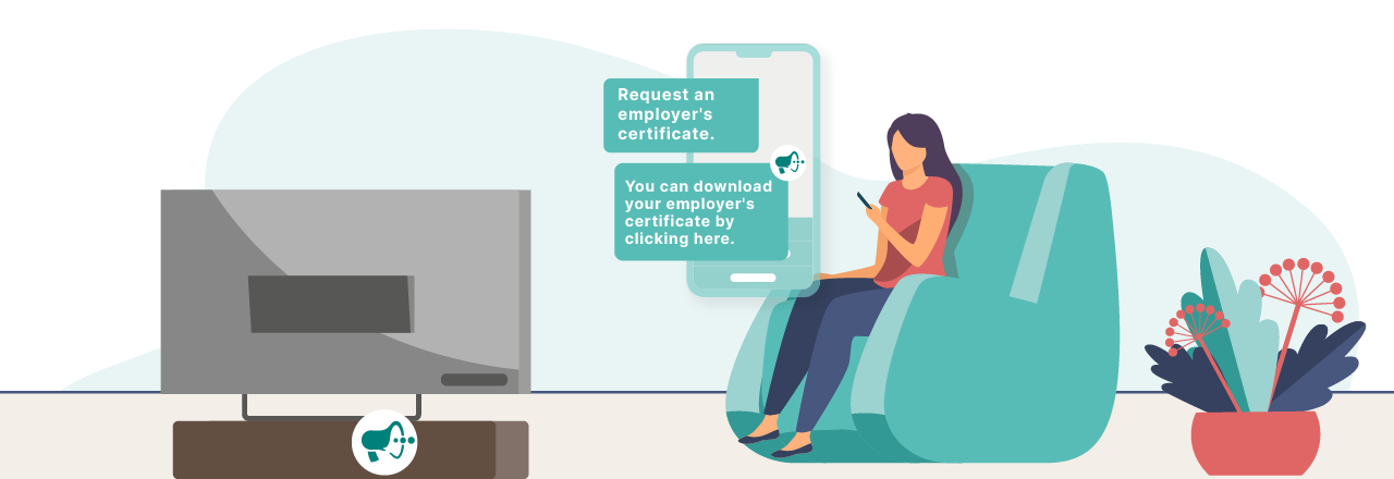Self-service channel to reduce HR workload
