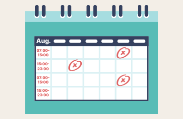 Work Schedules and Shift Rosters