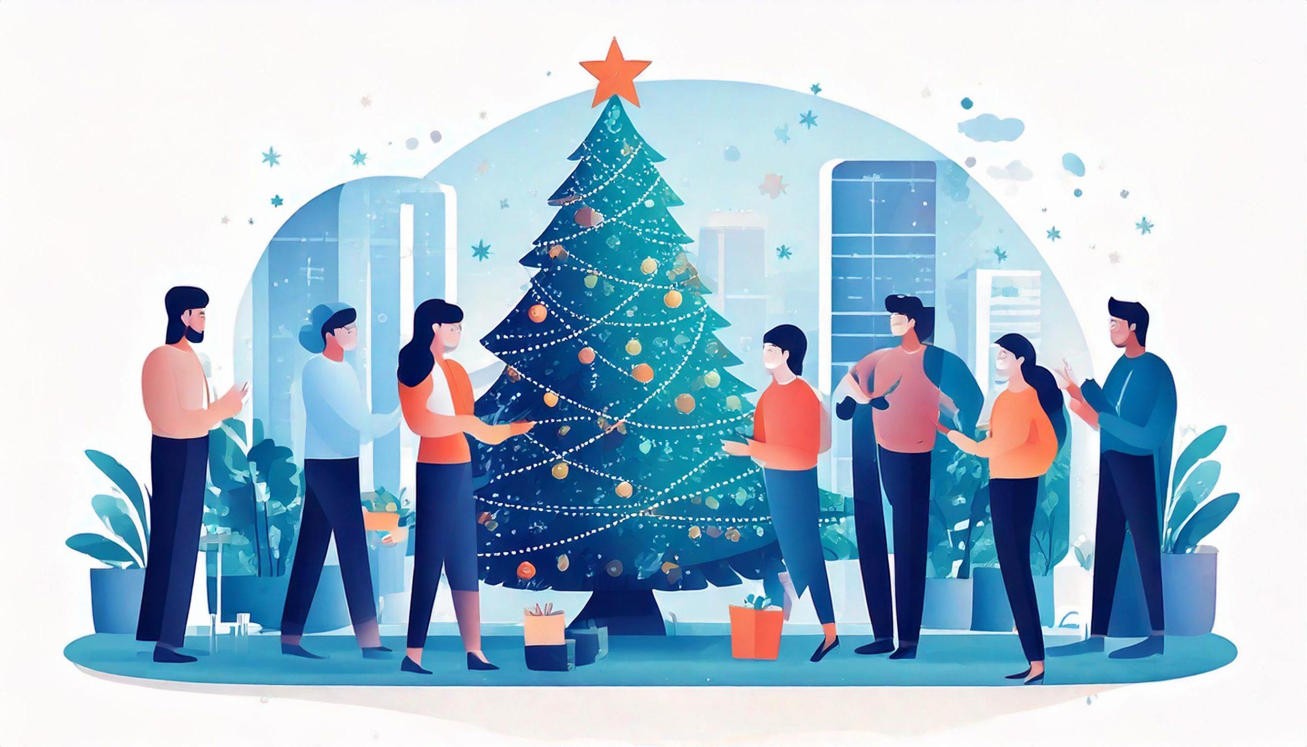 Organise your company Christmas party easily with CHEQ