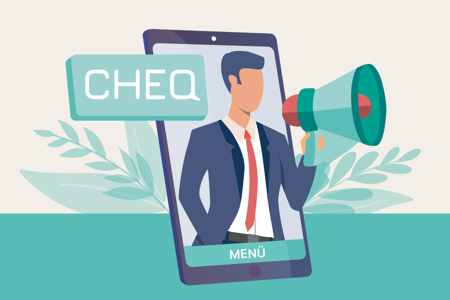 A CHEQ vállalati belső kommunikációs eszközzel minden munkatársadat eléred, akkor is, ha nincs céges emailjük.